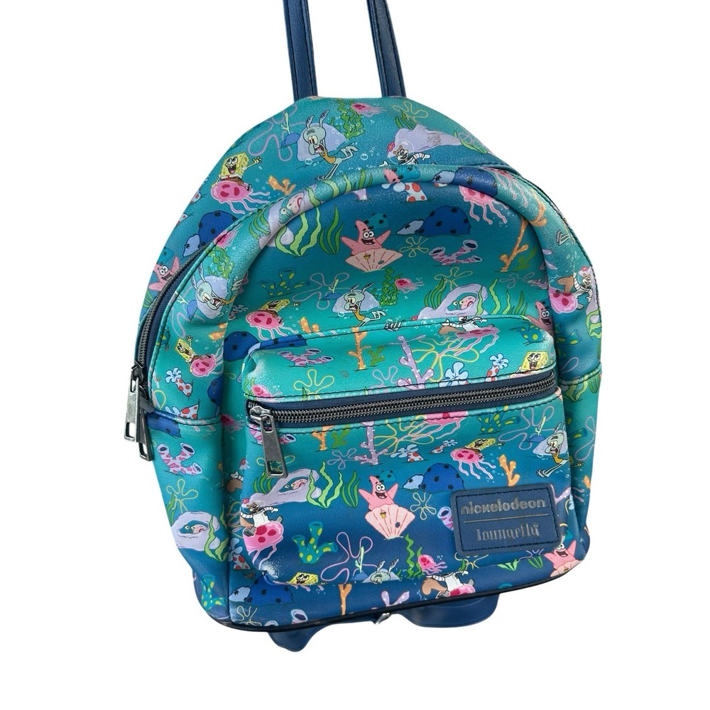 Nickelodeon SpongeBob Loungefly Bag Mini Backpack Patrick Under the Sea
